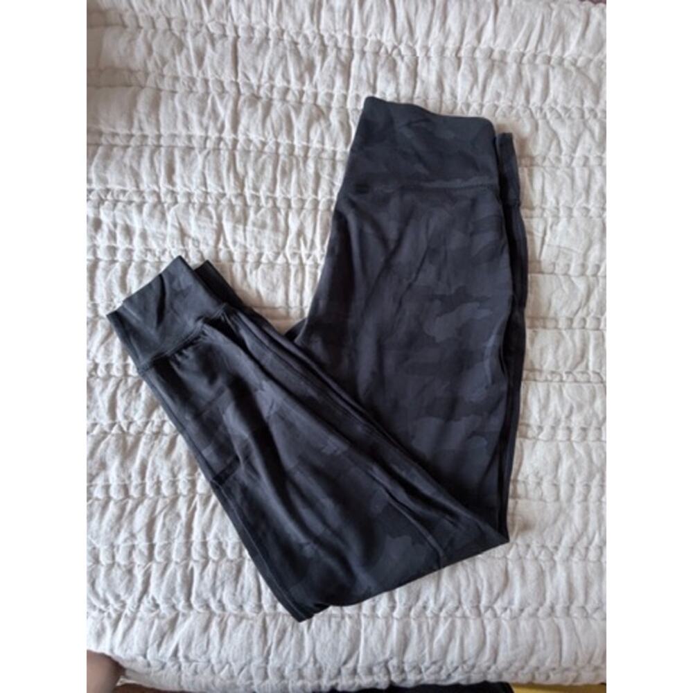Lululemon Align Jogger Camo Multi Gray Size 8 Nulu Discontinued Style